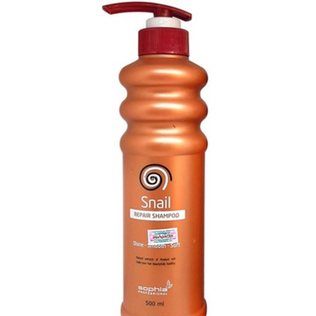 Dầu Gội Siêu Phục Hồi Tóc Snail Sophia 500ml