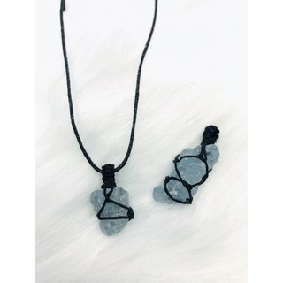 Raw Celestite Necklace - Dây Chuyền Đá Thô