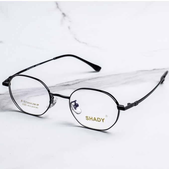 Gọng Kính Cận Titanium Shady Unisex G2301