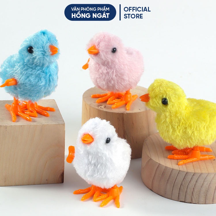 Đồ chơi gà con lon ton có chạy đà cho bé với nhiều màu sắc khác nhau làm quà tặng học sinh DC04