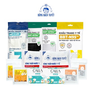 Bộ sản phẩm Quà tặng 12 món Bông Bạch Tuyết