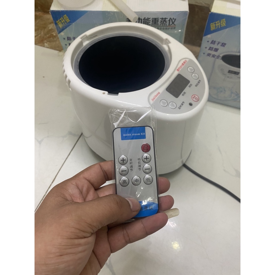 Nồi xông hơi 2L (máy kết hợp với hoa xông)