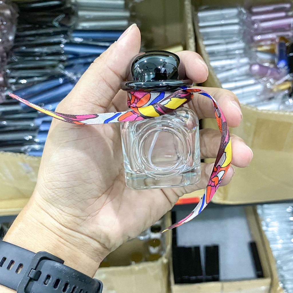 Chai đựng nước hoa rỗng chất liệu thủy tinh cao cấp kiểu Twilly 30ml phun sương