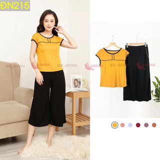 Bộ Lụa Đũi Lửng Cao Cấp CARDINA