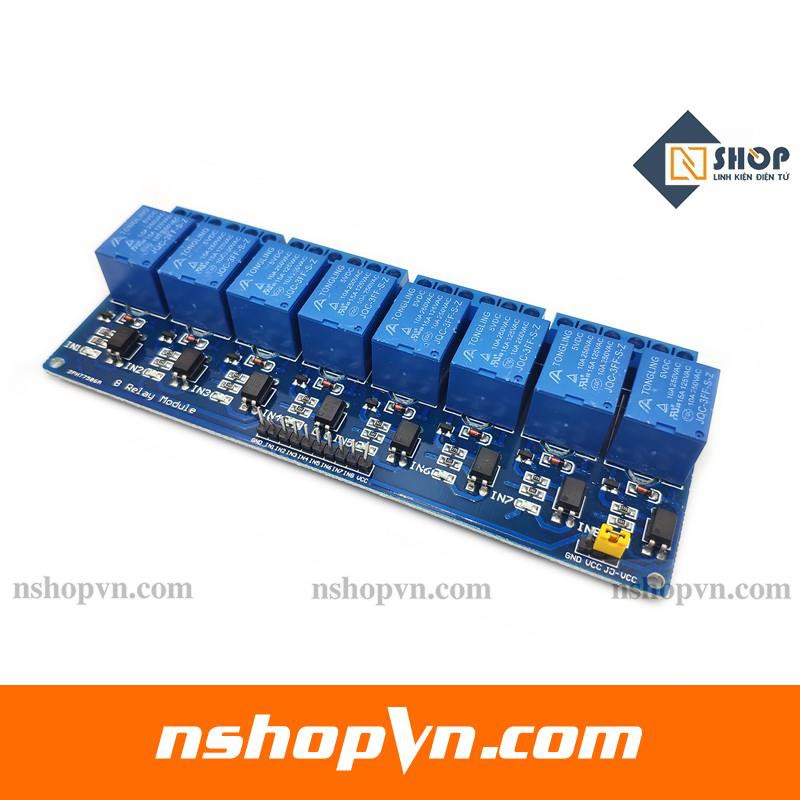 Module 8 Relay Với Opto Cách Ly 5V / 12V