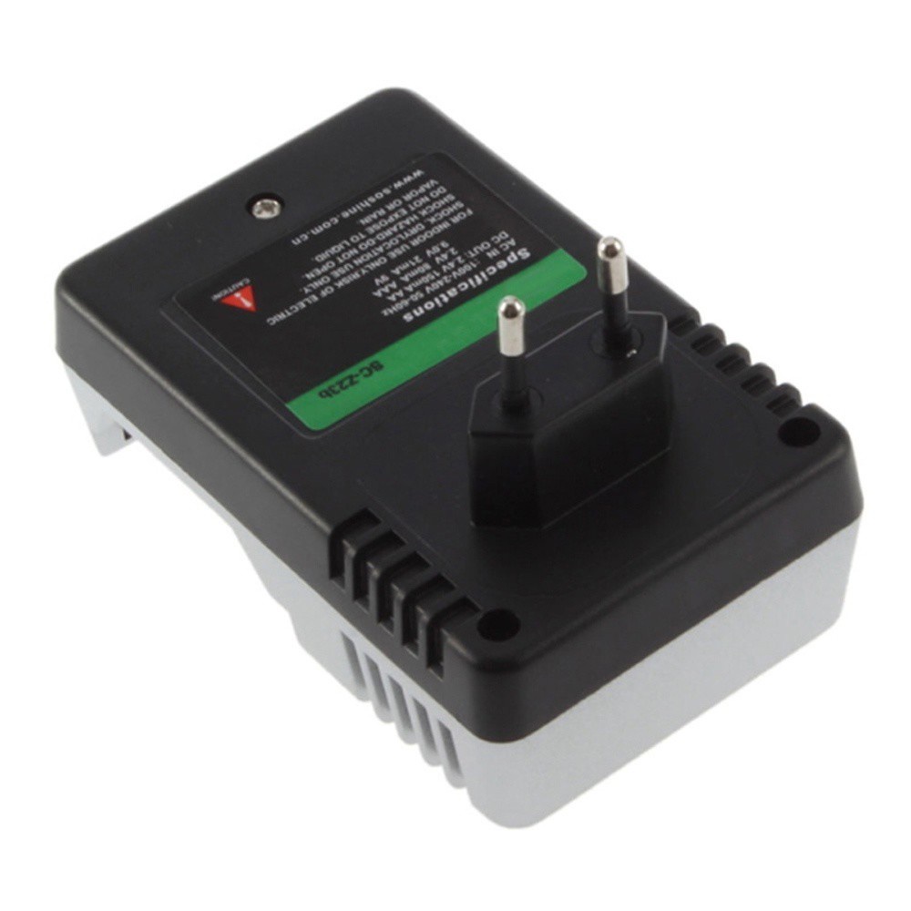 Cục sạc Ac 110v-240v Aa Aaa 9v Ni-Mh Ni-Cd tiện lợi