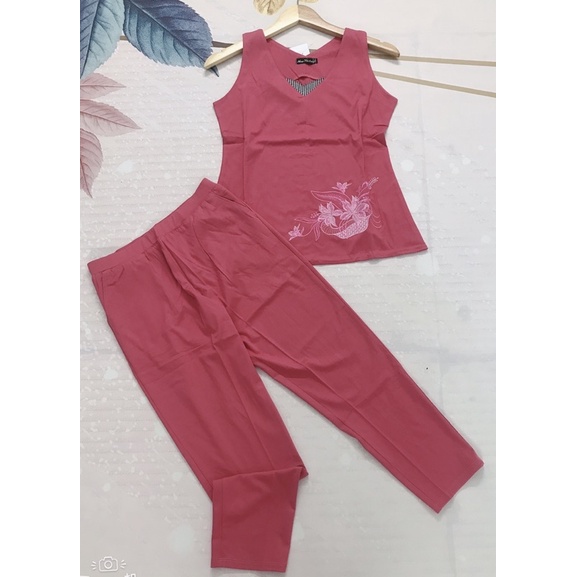 Đồ bộ nữ ❤️ CAO CẤP❤️ quần 9 tấc vải cotton mịn, mặc đẹp, sang, chảnh hợp thời trang