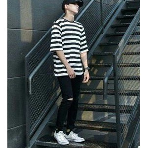 Quần Jean Nam Chất Bò Xumon  Jean Rách Gối, mẩu Quần Jean Nam đen trơn Rách gối bán chạy.Jean Rách của shopone