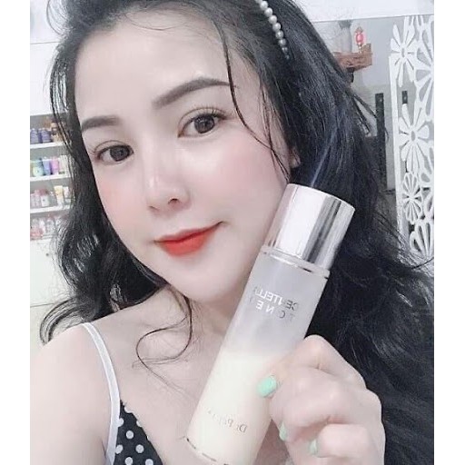 Nước Hoa Hồng dưỡng ẩm trắng da se khít lỗ chân lông DR.PEPTI Hàn Quốc 180ml mẫu mới nhất có vòi gấp đôi lượng pepti