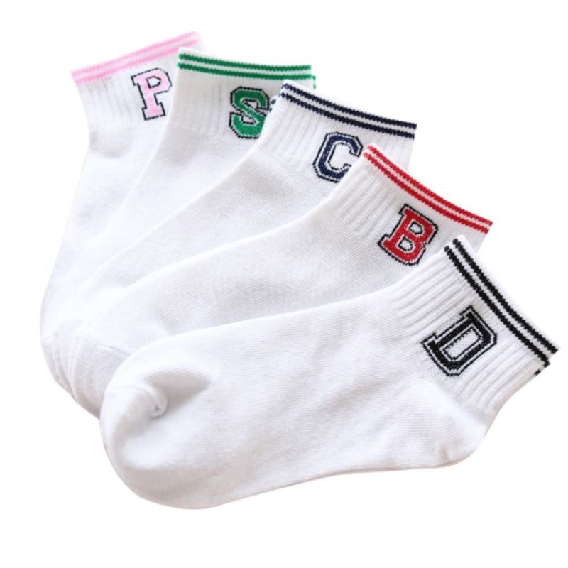 Vớ Cotton Cổ Thuyền 15 Kiểu Hàn Quốc Ngọt Ngào Chống Trượt Cho Nữ