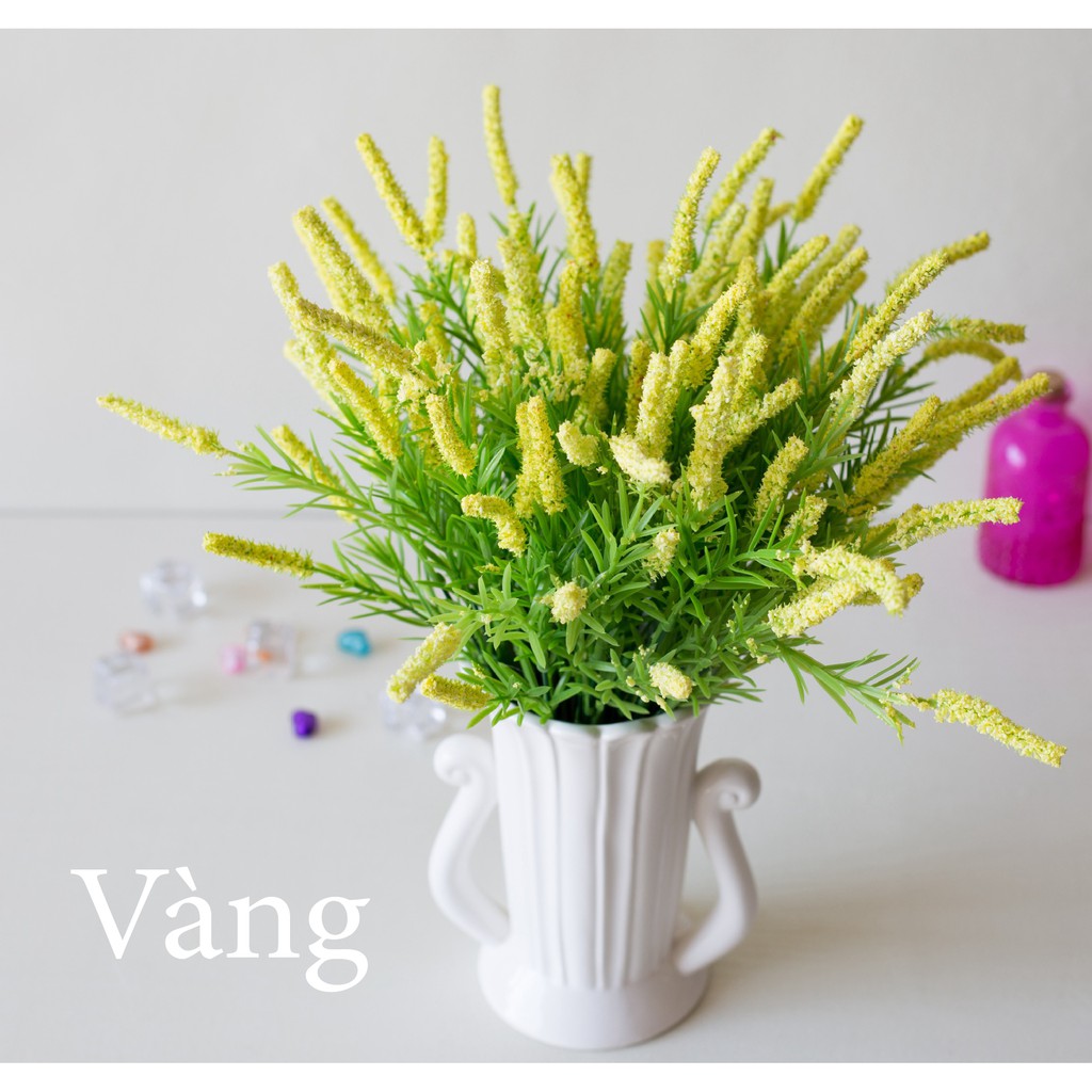 Hoa giả - Cành lavender Pháp siêu đẹp