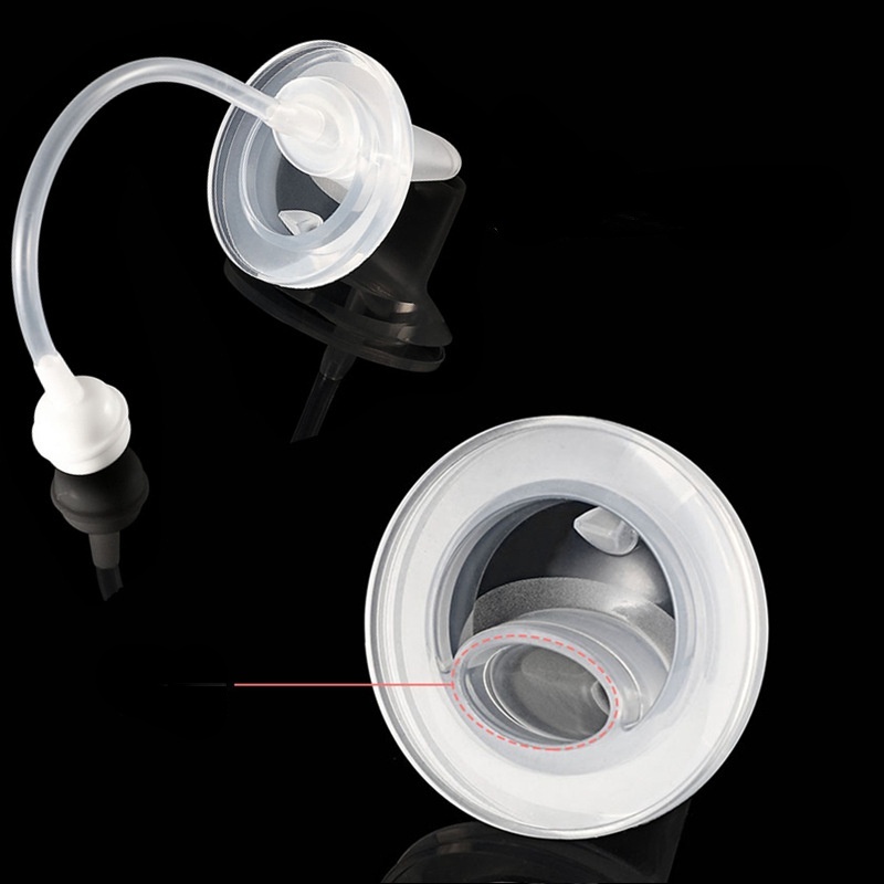 Bình Sữa Miệng Rộng 5Cm Có Ống Hút Miệng Rộng Họa Tiết Vịt/Vịt Thông Dụng Cho Bé