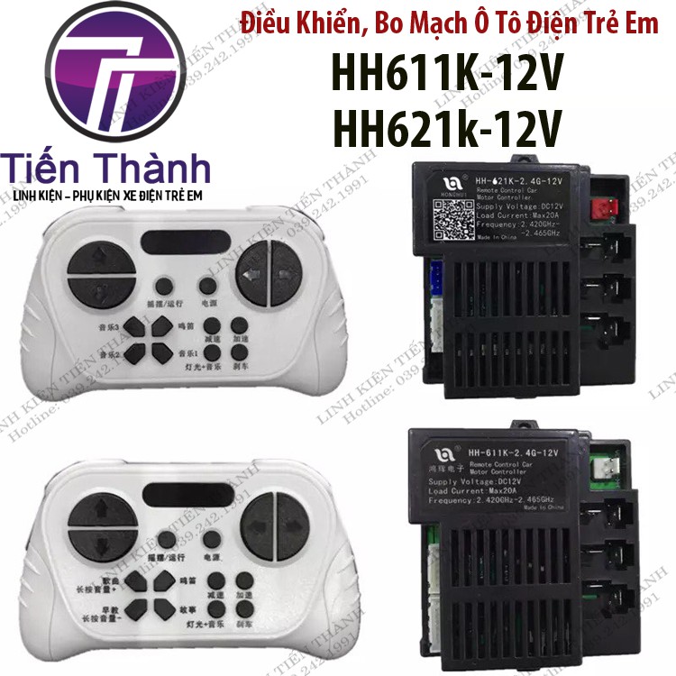 Điều Khiển, Bo Mạch Ô Tô Điện Trẻ Em HH621K Và HH611K