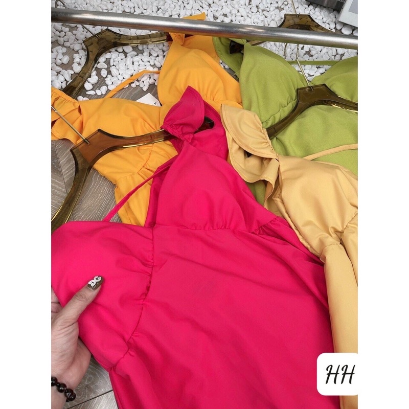 Váy babydol tay cánh tiên