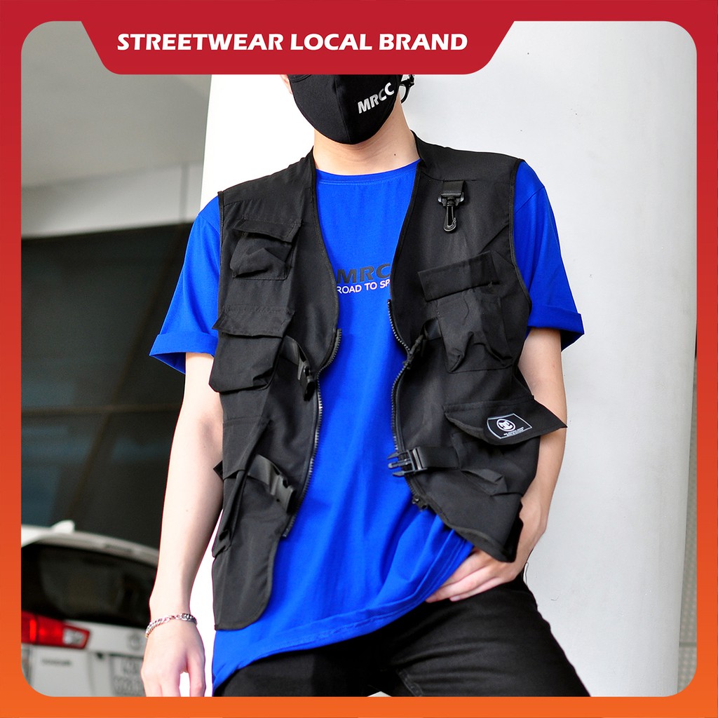 Áo Khoác GILE Túi Hộp Streetwear Unisex MRCC