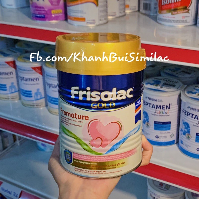 Sữa bột Friso Frisolac Premature 400g