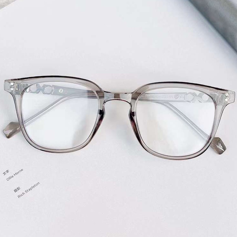 Mắt Kính Gọng Vuông Chống Ánh Sáng Xanh Thời Trang Hàn Quốc