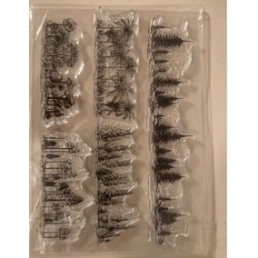 Con Dấu Silicone Trong Suốt Hình Khu Rừng / Cây Trang Trí Scrapbook