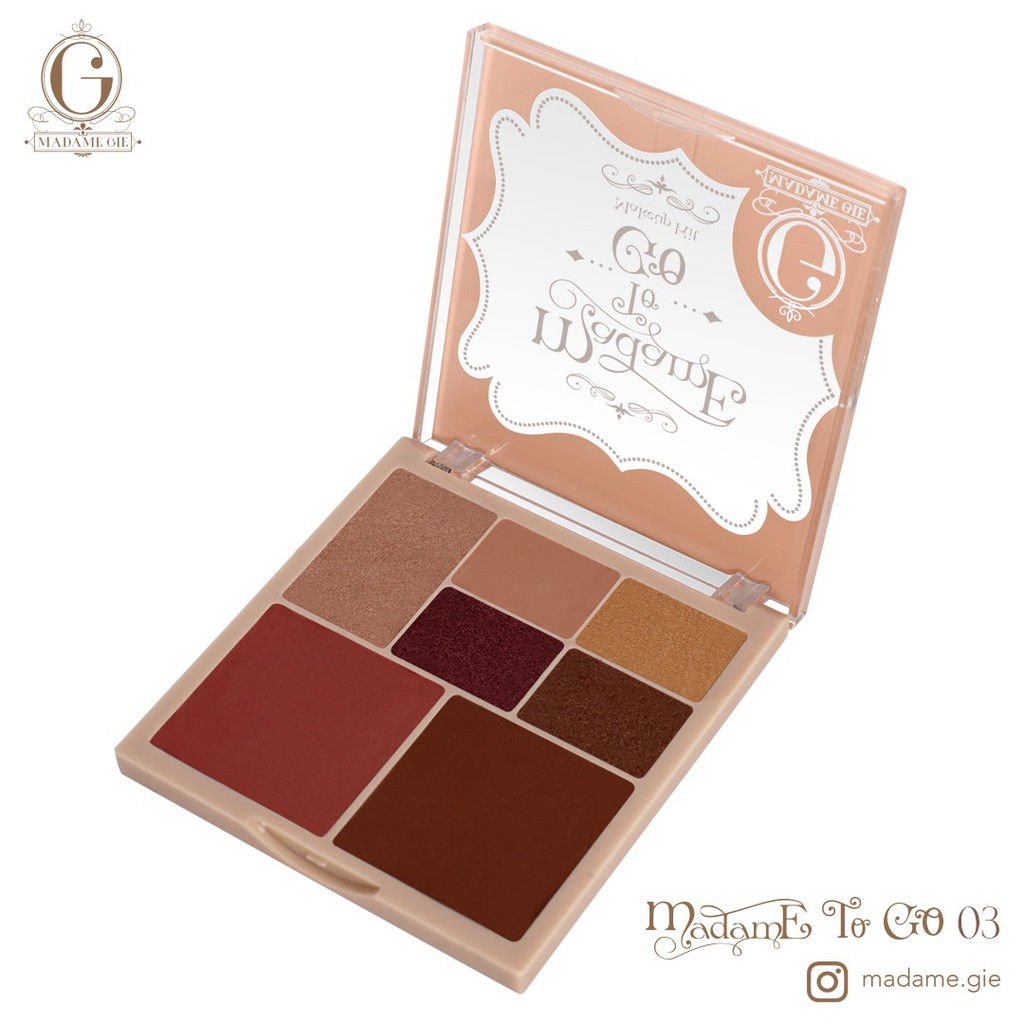 (hàng Mới Về) Bảng Phấn Trang Điểm Madame Gie Madame To Go | BigBuy360 - bigbuy360.vn