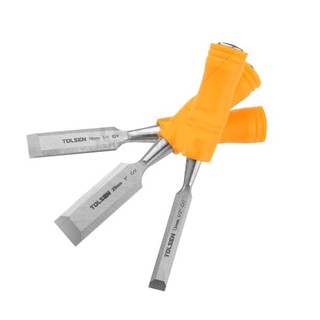 Bộ 3 đục cán gỗ tolsen 25380	13-19-25mm