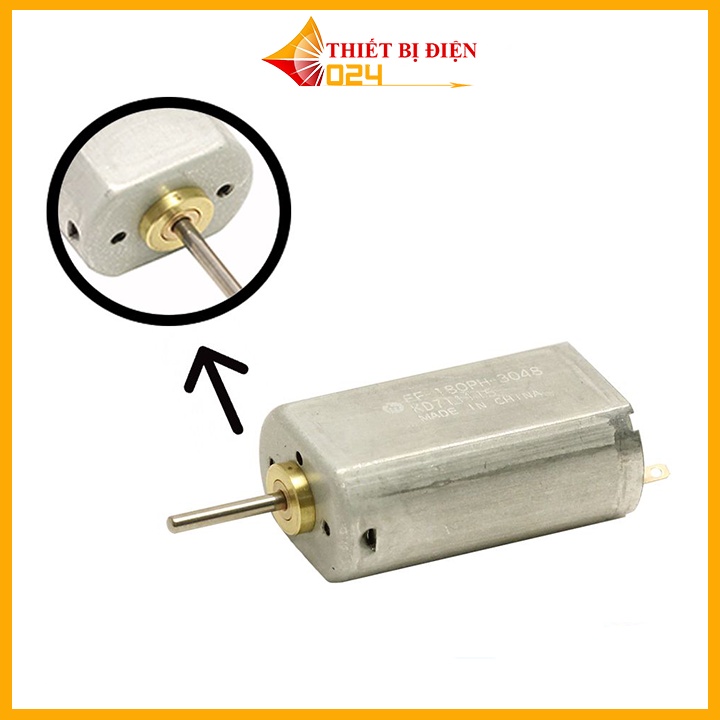 Động Cơ Mini 180 6VDC 25000RPM