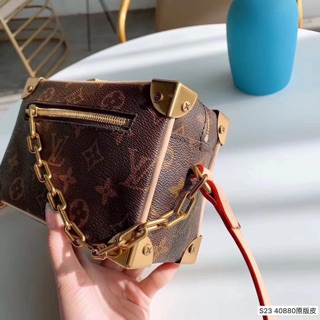 Túi's LV trunk da bò
