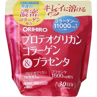 Bột Collagen Proteoglycan nhau thai heo 11000mg Orihiro 180g