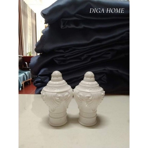 Đầu Chụp Thanh Treo Rèm Bền - Đẹp - Rẻ - Chịu Lực Tốt (1 cặp)-DIGA HOME