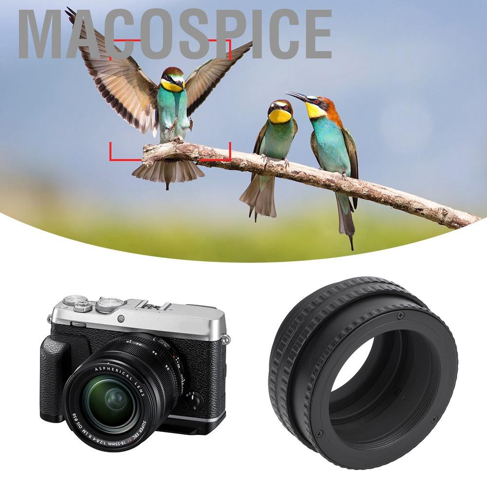 Ngàm Chuyển Đổi Macospice M42 Sang 17-31mm Macro Tube 17-30