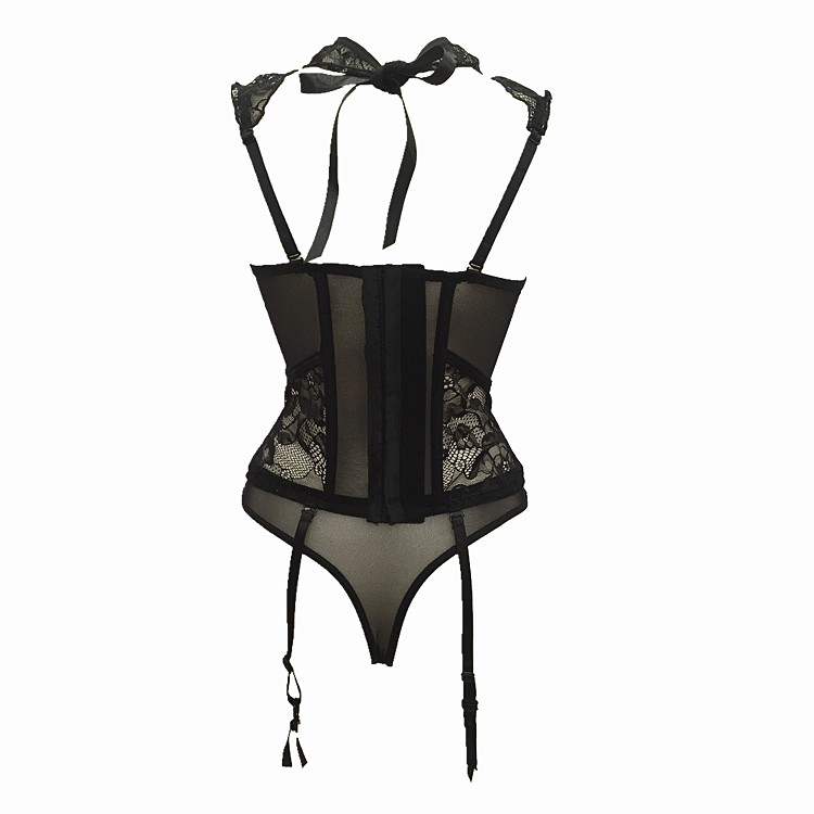 đồ ngủ sexy Bộ đồ lót ren phối dây gợi cảm 8453