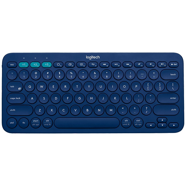 Bàn phím Logitech K380 Bluetooth Màu Xanh Dark Blue (Multi-device)