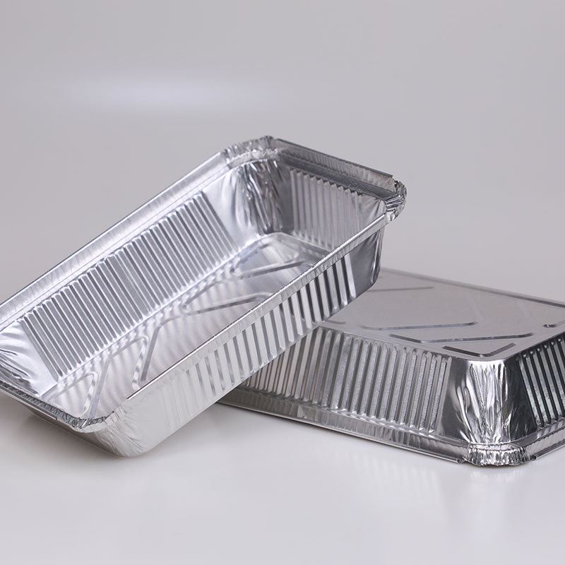 Set 10 Khuôn giấy bạc nấu ăn Chữ nhật (20x14x4cm)