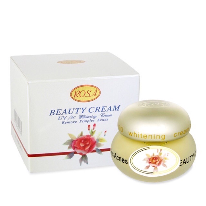Kem Rosa dưỡng trắng da. Rosa Beauty Cream UV/30 Whitening Cream Remove Pimples Acnes