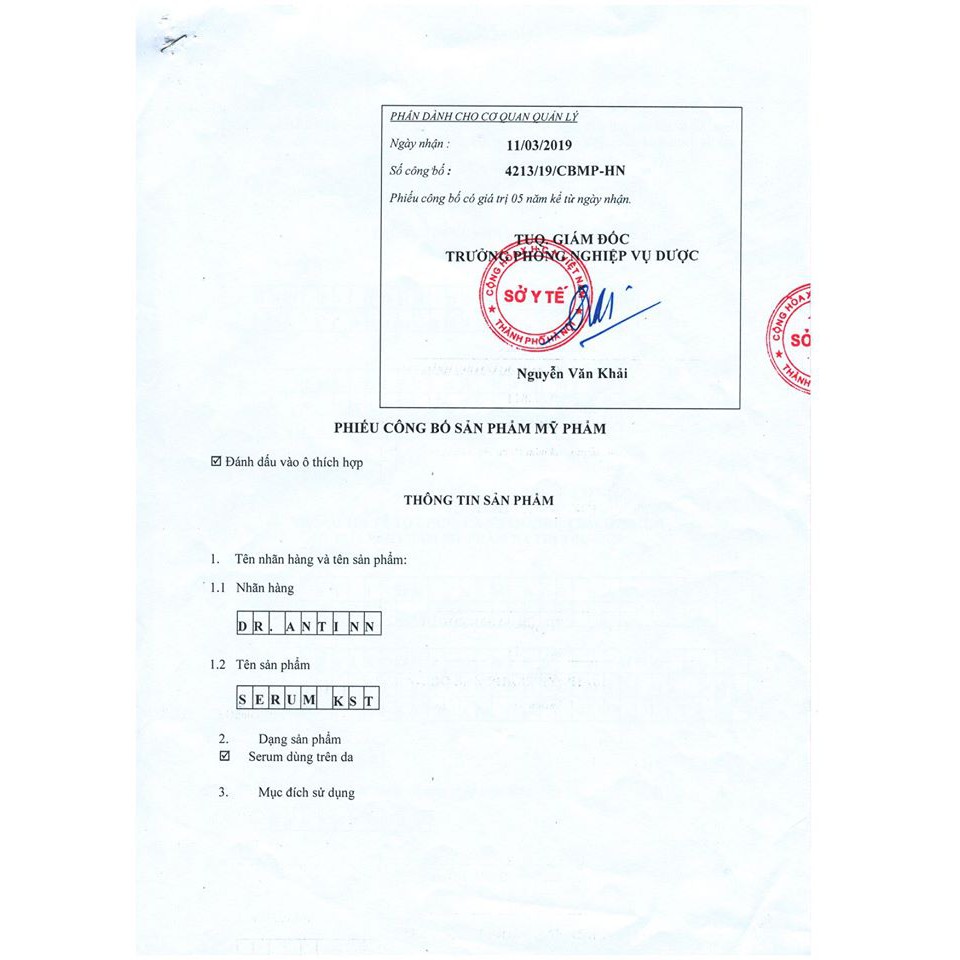 [CHÍNH HÃNG] Kháng sinh tươi Kim Thiên Hoa | Hathor Beauty & Spa | BigBuy360 - bigbuy360.vn