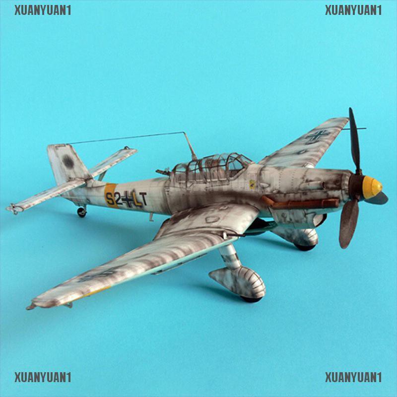 Máy Bay Ném Bom Junkers Ju-87 D-3 Tỉ Lệ 1: 33