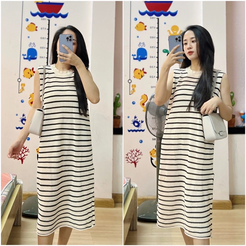 Váy Montogi kẻ