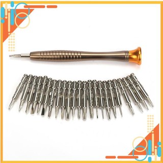🎯XẢ LỖ🎯 Bộ Tua Vít Ví Da Sửa Chữa Đồ Điện Tử 25 Đầu