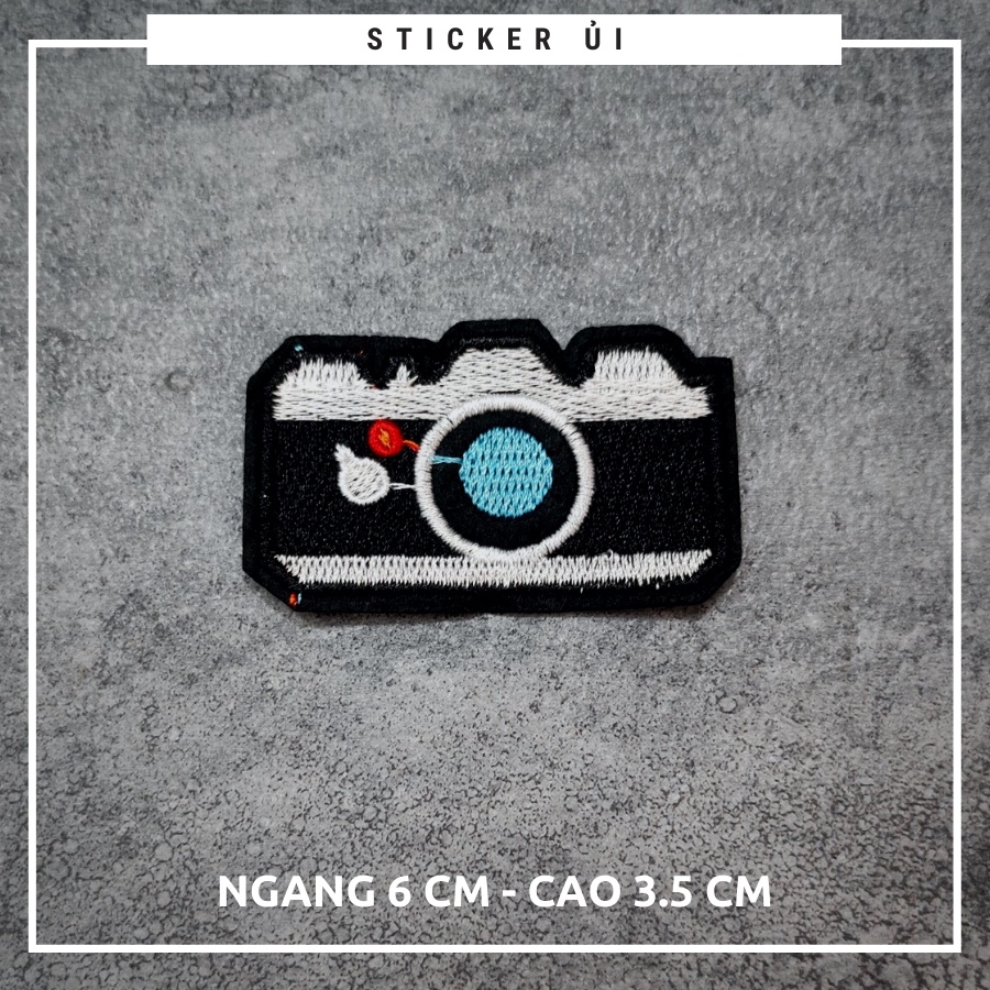 Sticker ủi áo Cao cấp - CÓ SẴN KEO ỦI - sticker vải dùng làm miếng vá áo, phụ kiện trang trí quần áo, balo, giày, nón