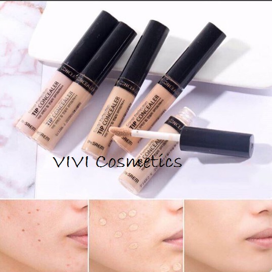 Che khuyết điểm The Saem Cover Tip Perfection Concealer