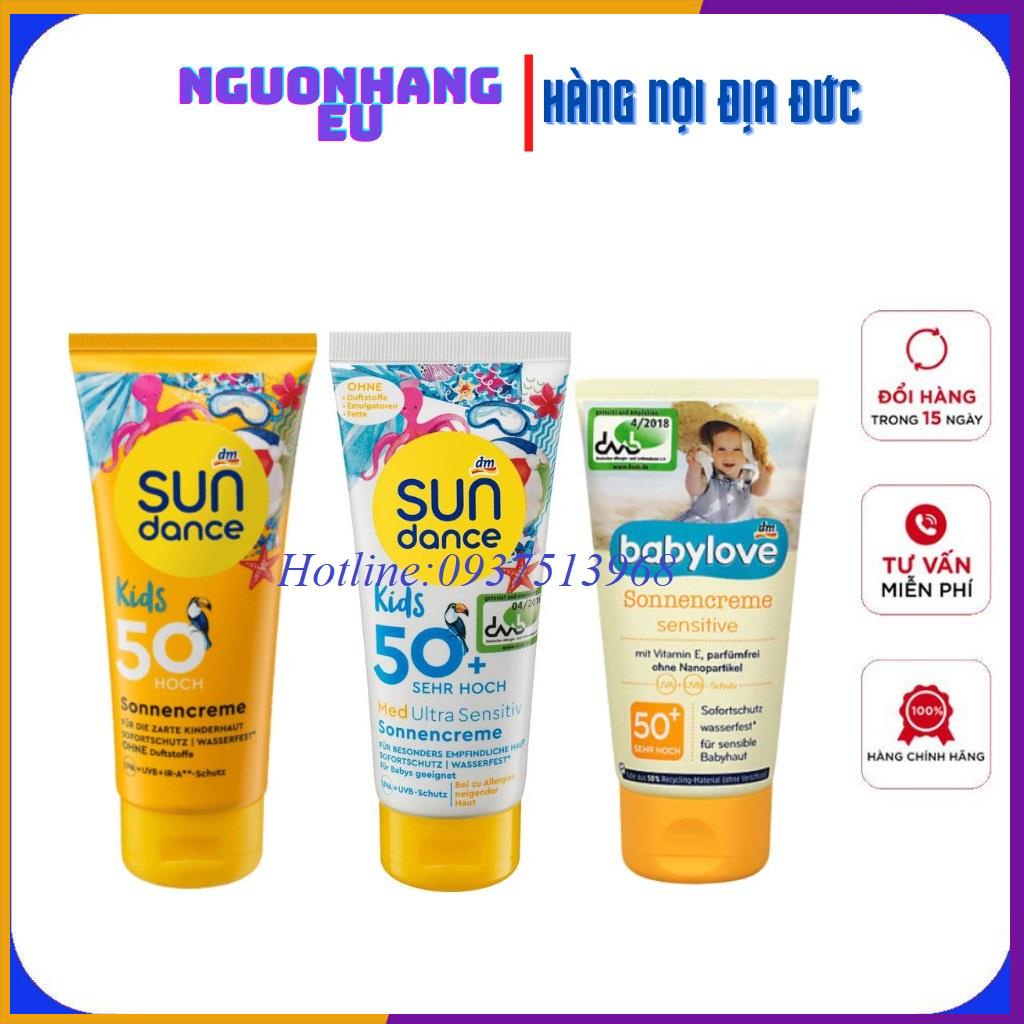 Chính Hãng Kem chống nắng trẻ em Babylove Sundance cho bé từ sơ sinh