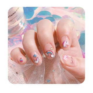 DÁN MÓNG NƯỚC HOẠT HÌNH HỒNG HẠC
