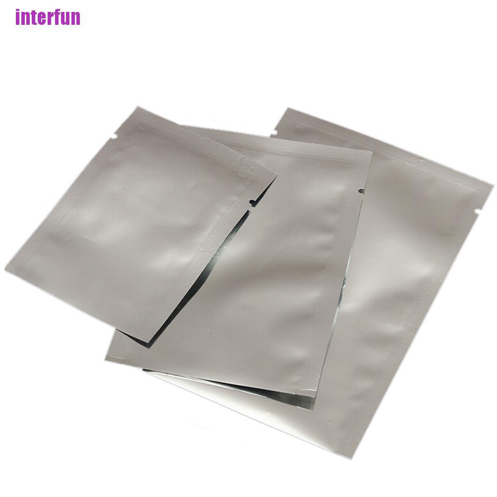 Set 100 túi lá nhôm nhạc đựng thực phẩm hút chân không tiện dụng