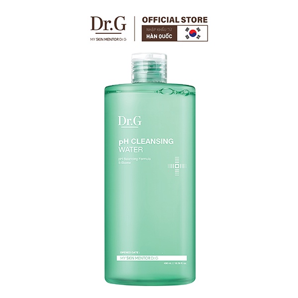 Dr.G Nước tẩy trang PH Cleansing Water 490ml | BigBuy360 - bigbuy360.vn
