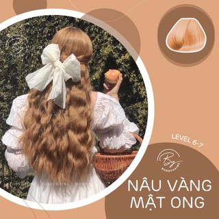 Thuốc nhuộm tóc Nâu vàng mật ong không tẩy buddyhairs
