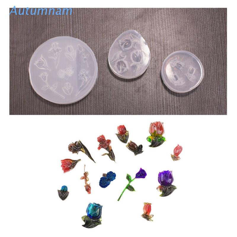 Khuôn Silicone Tạo Hình Hoa Làm Trang Sức Thủ Công