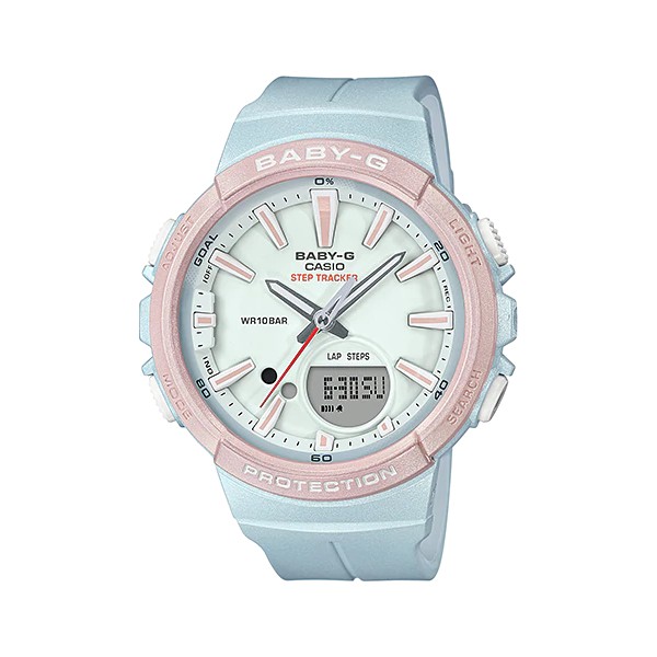 Đồng Hồ Casio Nữ Dây Cao Su BABY-G BGS-100SC Chính Hãng