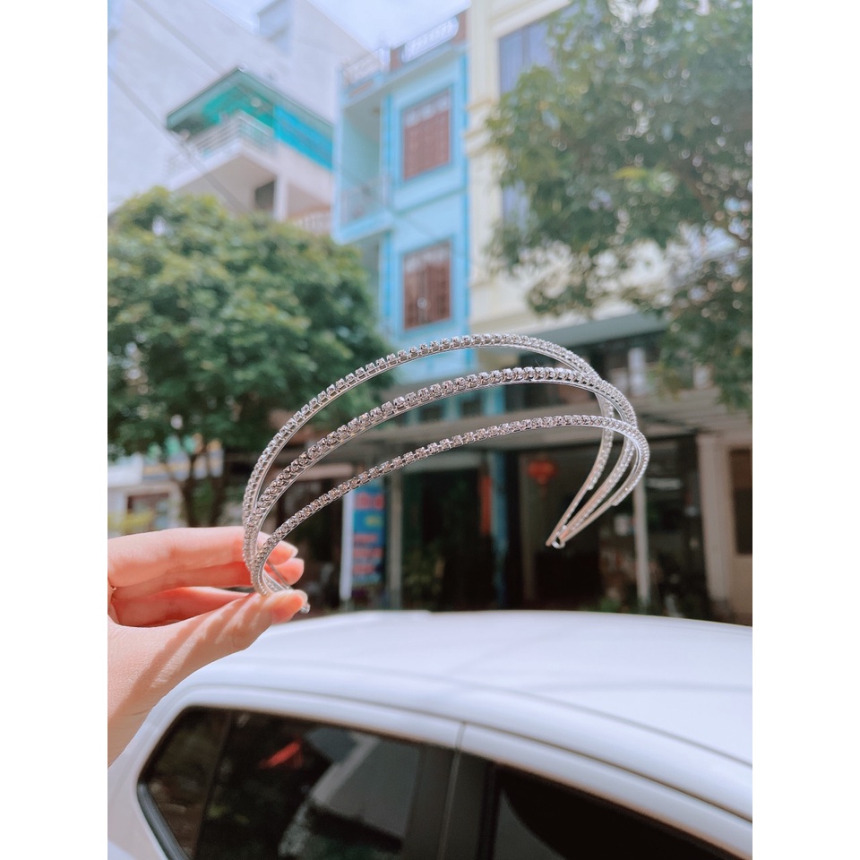 Bờm Đá Cao Cấp Cô Dâu, Đồ Cài Tóc