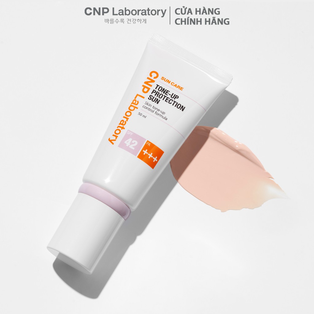 Kem chống nắng nâng tông da CNP Laboratory ToneUp Protection Sun SPF42/PA+++ 50ml