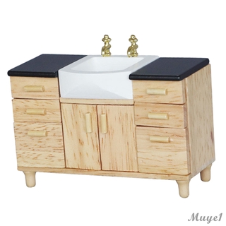 Bồn rửa mini tỉ lệ 1: 12 cho nhà búp bê