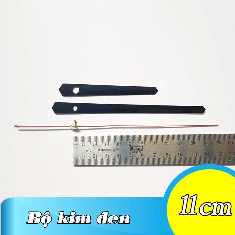 Combo 2 bộ kim đồng hồ treo tường từ 10cm - 11cm